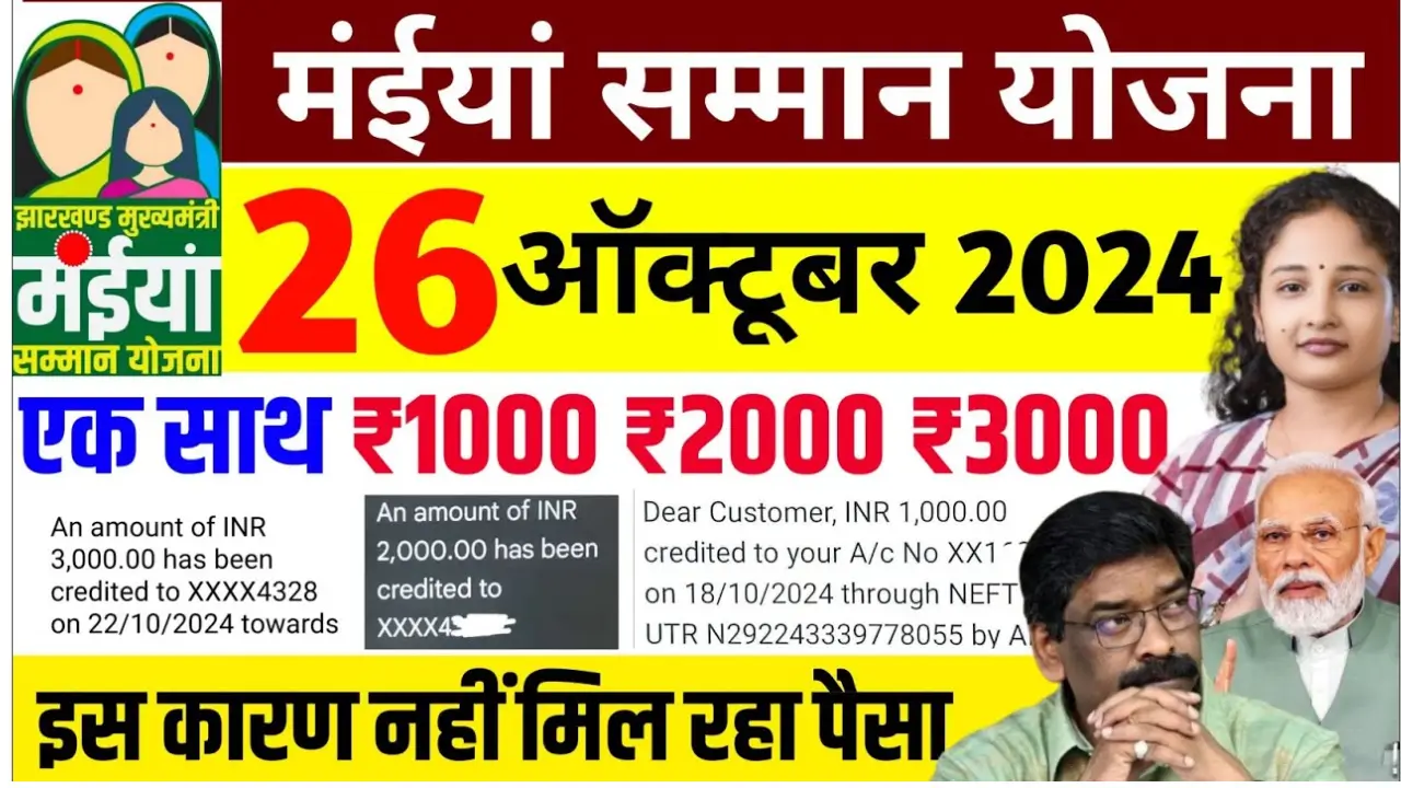 Maiya Samman Yojana Update 2024